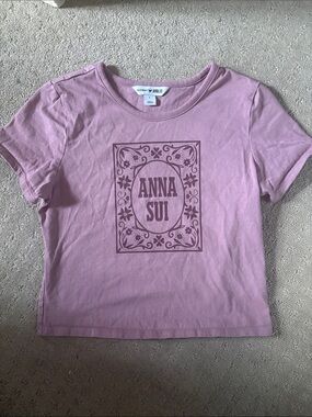 Old Navy x Anna Sui Cropped Tee
